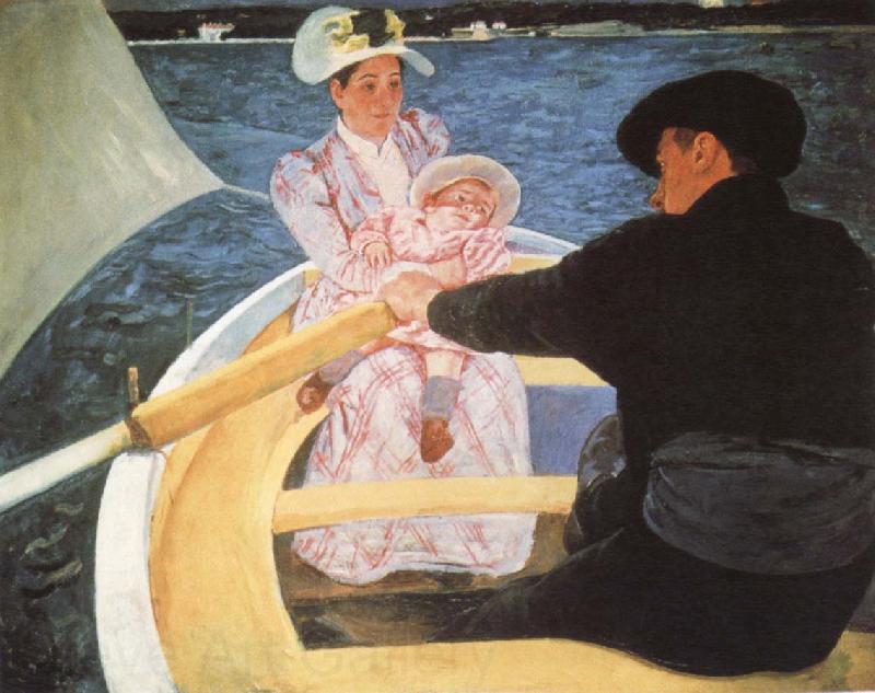 Mary Cassatt The Boating Party France oil painting art